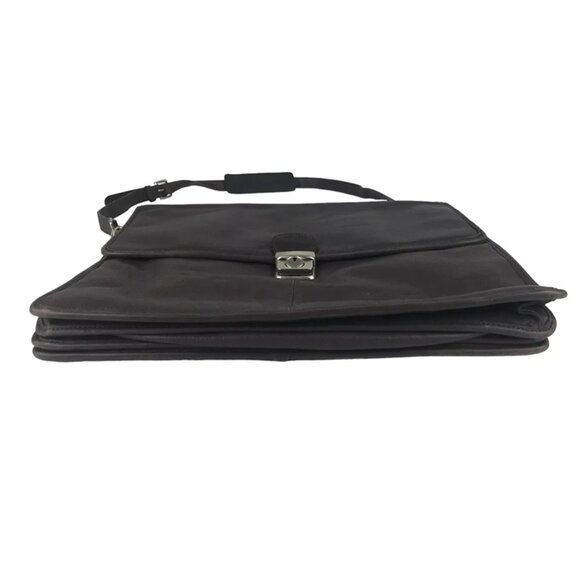 Wilsons The Leather Experts Unisex‎ Adults Brown Genuine Leather Crossbody Bag - Picture 6 of 10